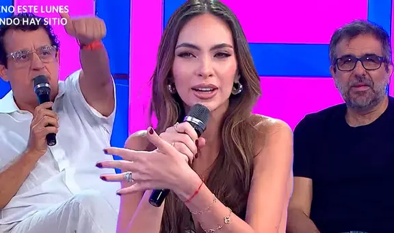 Natalie Vértiz responde a Sergio Galliani y Giovanni Ciccia por bromas pesadas EN VIVO: "Han venido a fastidiarme"
