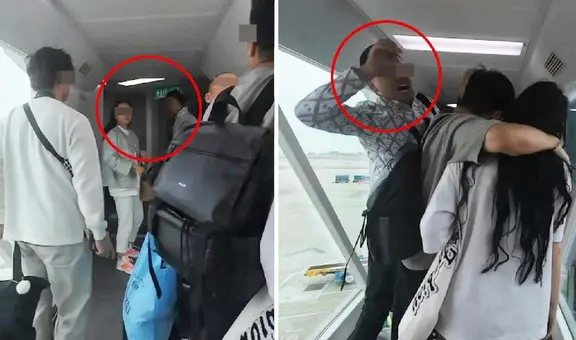 Pareja insulta a pasajeros, los llama “gente basura” y protagoniza violenta pelea en vuelo a Hong Kong