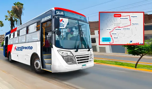 Conoce la ruta exacta del AeroDirecto Norte: el bus hacia el nuevo Aeropuerto Internacional Jorge Chávez