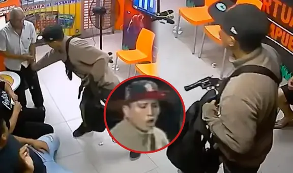 Delincuente armado asaltó a todos los clientes de una casa de apuestas en San Juan de Miraflores: "Te mato, dame todo"