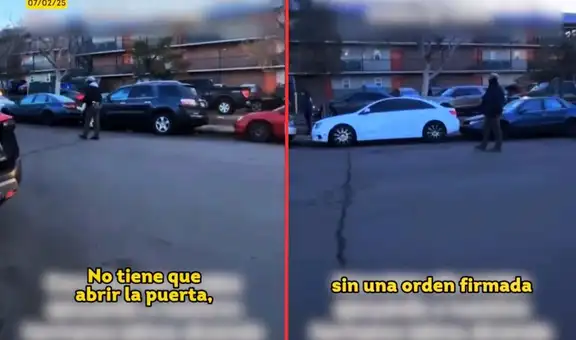 Mujer estadounidense causa revuelo en redes al alertar a inmigrantes durante redada en EE. UU.: “No abran la puerta”