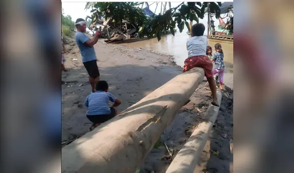 ¡Urgente! Mineros ilegales usan como escudo a niños Wampís en río Santiago