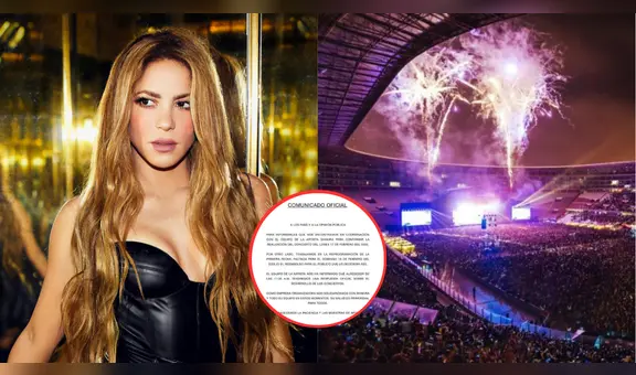Productora de concierto de Shakira revela a qué hora tendrá "más detalles sobre el desarrollo del evento"