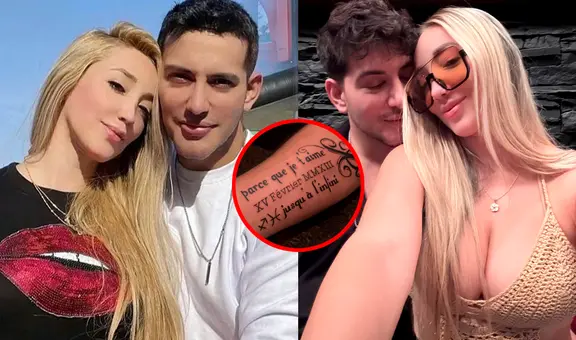 Romina Gachoy sobre el tatuaje que Jean Paul Santa María se hizo por San Valentín: “No significa nada para mí”