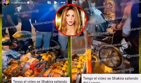 Exponen video de Shakira en silla de ruedas al salir del hospital Loayza tras problemas de salud
