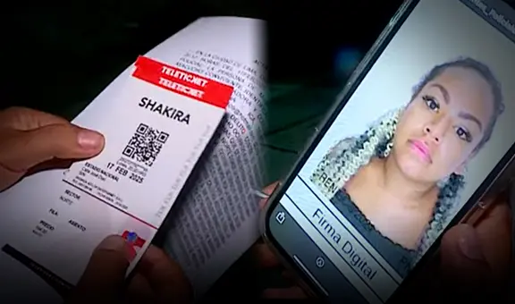 Fan de Shakira denuncia que mujer la estafó con entradas falsas a S/1.000: "Estaba con su hija y me dijo que necesitaba el dinero"