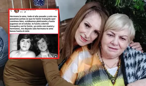 "Ya estás con mamá y hermanos, me dejaste sola": la emotiva despedida de Viola Dorantes a su hermana, Paquita la del Barrio