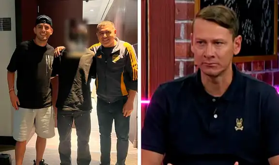 Diego Penny criticó la visita de Carlos Zambrano a Juan Román Riquelme a horas del Alianza Lima vs Boca Juniors: "¿Raro, no?"