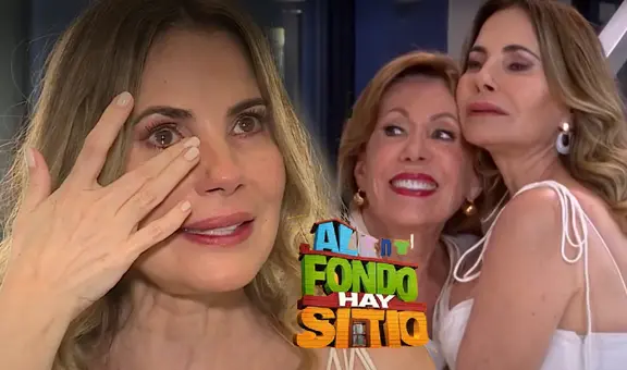 Karina Calmet lloró al volver a 'Al fondo hay sitio' como Isabella Picasso después de 8 años: "Me está costando"