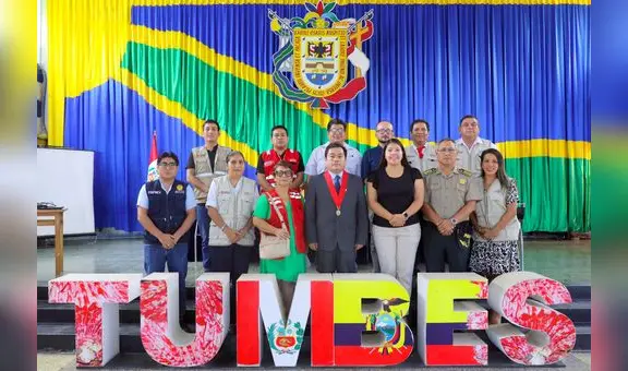 Presidente de la Corte Superior de Justicia de Tumbes participa en sesión ordinaria del Comité de Prevención y Gestión de Conflictos Sociales de Tumbes