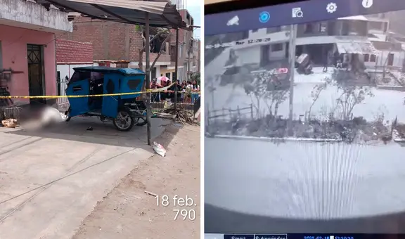 Hombre es asesinado a balazos en Collique: cámara de seguridad registró el ataque