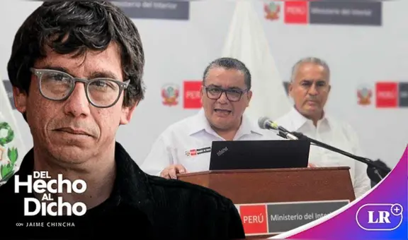 Jaime Chincha sobre designación de vocero oficial del ministro Juan José Santiváñez: "Ya se cree presidente"