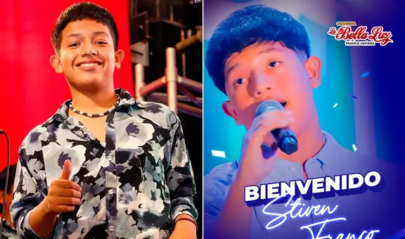 Fue eliminado por Christian Yaipén en ‘La voz Kids’, pero ahora brilla con La Bella Luz: esta es la historia de Stiven Franco