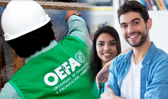 OEFA lanza convocatoria de prácticas con sueldos de más de S/1.300: estas son las carreras requeridas para postular en 2025