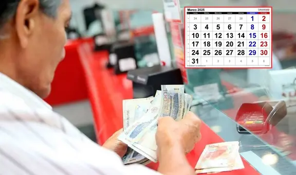 Cronograma de pagos en marzo, vía Banco de la Nación 2025: fechas de cobro de sueldos para el sector público en Perú