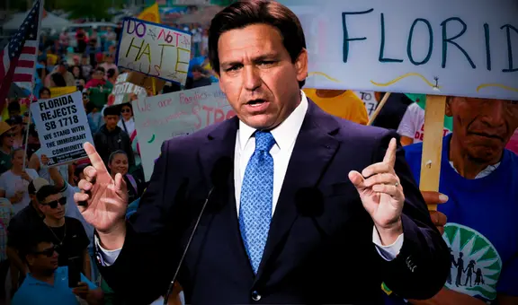 Malas noticias para inmigrantes en Florida: el nuevo plan de Ron DeSantis para apoyar redadas del ICE y deportar indocumentados
