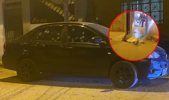 Balacera en SJM: más de 20 disparos contra auto deja dos muertos por presunta disputa de bandas proxenetas