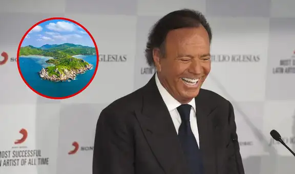 La millonaria fortuna que Julio Iglesias repartiría a sus hijos: una isla entera y hasta un avión