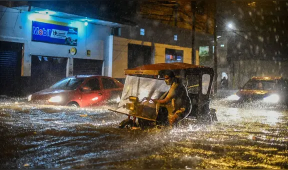 Declaran en emergencia 157 distritos por fuertes lluvias: zonas afectadas corren riesgo de huaicos