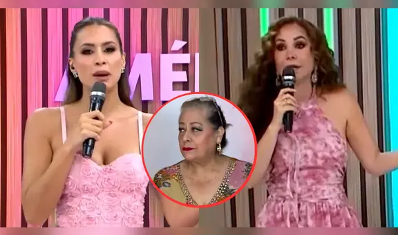 Milett Figueroa encara en vivo a Janet Barboza por hacer comentarios sobre su madre Martha Valcárcel: "A mi mami no, a mí todo"