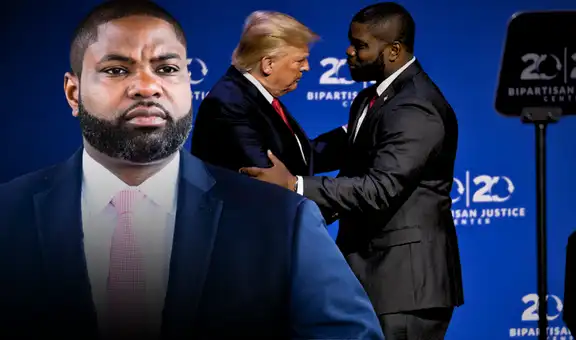 Él es Byron Donalds, congresista de EE. UU. que tiene el respaldo de Trump para gobernar Florida y sustituir a Ron DeSantis