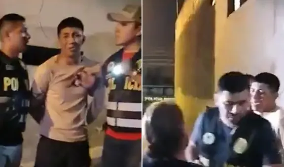 Presunto miembro de los Injertos del Norte llora y pide “respeto” a PNP por su madre que impedía su arresto