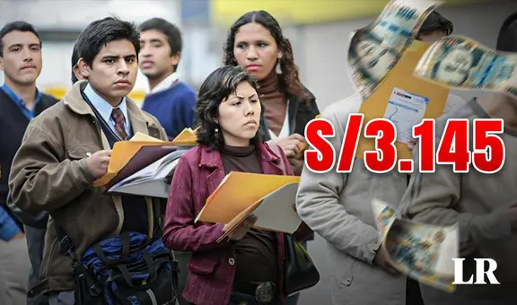 Pretensión salarial en Perú alcanza los S/3.145 en enero: Estos son los empleos más destacados