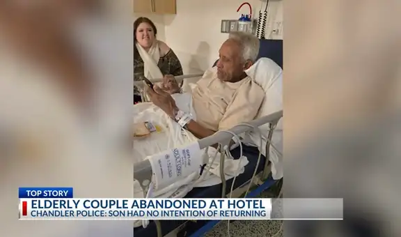 Pareja de ancianos habría sido abandonada en un hotel de Texas "sin supervisión ni artículos necesarios”, según la policía