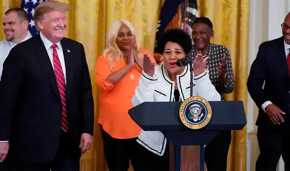 Donald Trump nombró a Alice Marie Johnson como la nueva 'zar de los indultos' de su gobierno en USA