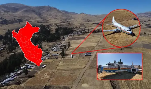 El avión de aerolínea boliviana que lleva 30 años abandonado entre las montañas de Perú: ¿qué sucedió?