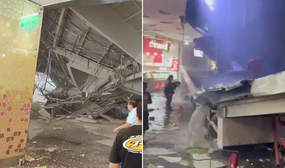 Techo de Real Plaza Trujillo habría colapsado por la sobrecarga de agua, señala Ositrán