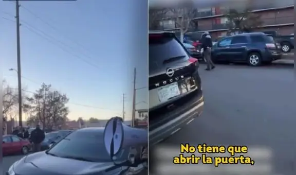 Mujer en Denver usa megáfono para alertar a inmigrantes mexicanos cuando llegan los agentes del ICE para sus redadas