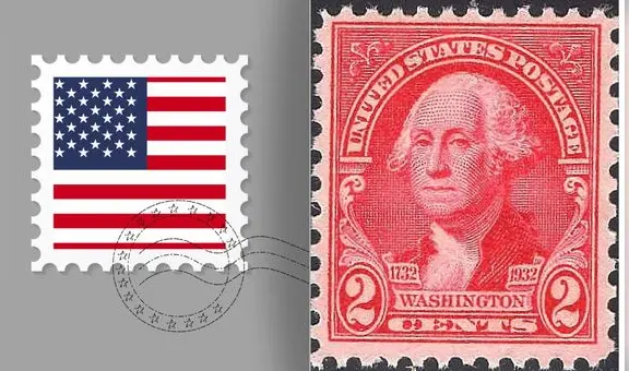 El sello postal de George Washington Pareja que vale hasta US$1.475 millones: es buscado desde 1908 en EE. UU.