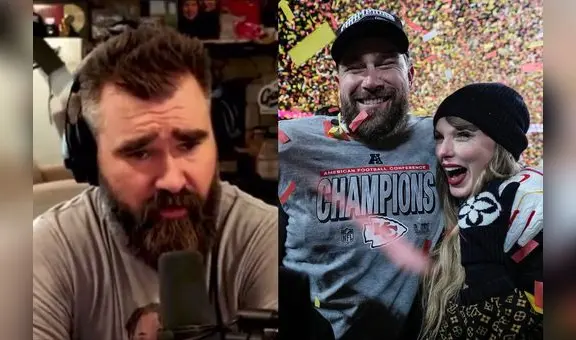 Jason Kelce revela cómo reaccionó a la relación de su hermano Travis y Taylor Swift: "¿Estás bromeando?"
