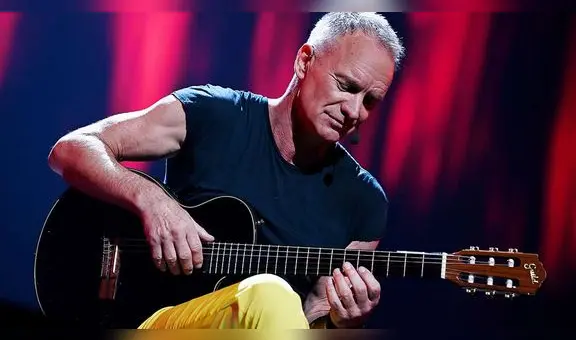 Sting en Lima: cinco décadas de música
