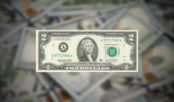 Estos son los billetes de 2 dólares más valiosos en el mercado de coleccionistas en Estados Unidos