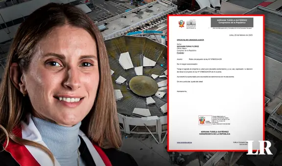 Real Plaza Trujillo: Adriana Tudela retira proyecto de ley que proponía vigencia indeterminada de los certificados de inspecciones técnicas