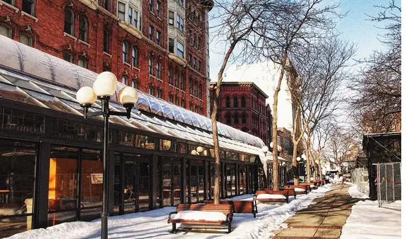 Esta es la ciudad de Nueva York que soportó la mayor nevada en 2025