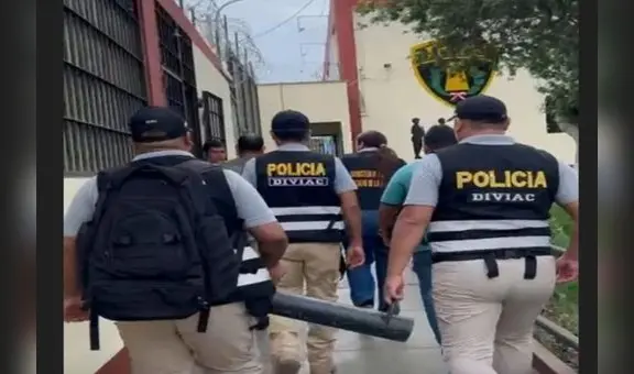 Trujillo: Fiscalía realiza megaoperativo en el penal de varones El Milagro