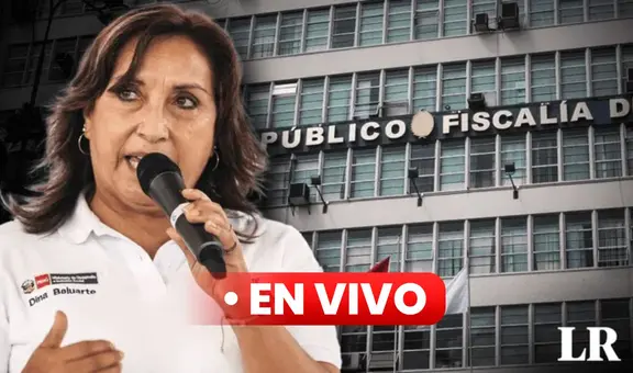 Dina Boluarte EN VIVO: presidenta llega a la Fiscalía para declarar por caso Qali Warma