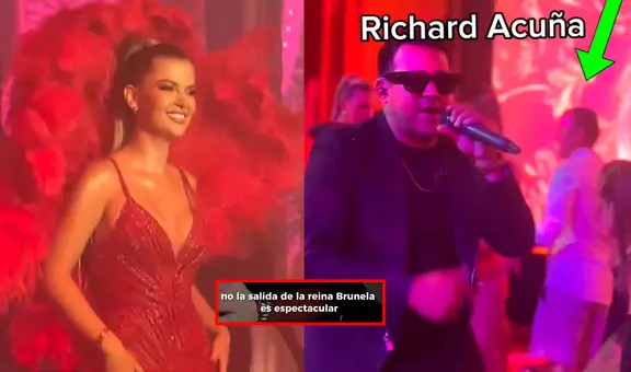 Critican a Brunella Horna y Richard Acuña por celebrar en Carnaval de Pimentel pese a tragedia en Real Plaza de Trujillo