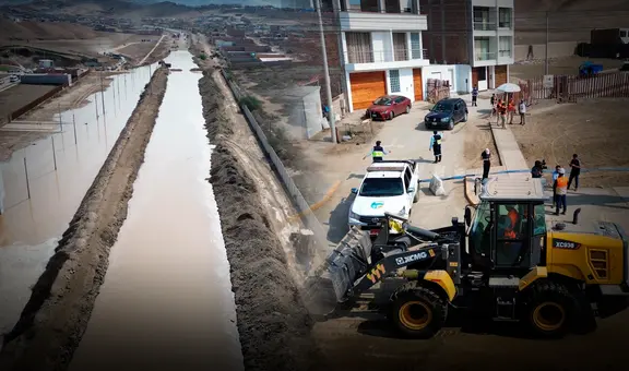 Desborde de río Chilca bloquea principal vía de acceso a Pucusana: autos no pueden ingresar ni salir del distrito