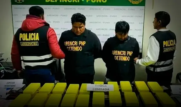 Policía en retiro cae con 20 paquetes de cocaína en Puno: tenía antecedentes por abuso sexual a menor