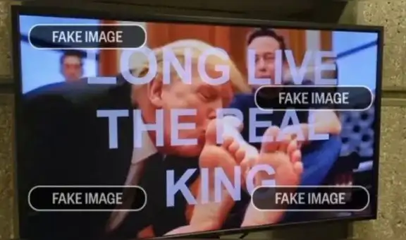 Difunden un video falso que muestra a Trump besando los pies de Musk en una oficina del HUD en Washington