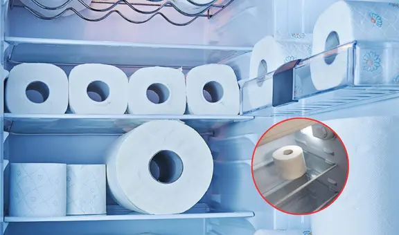 ¿Por qué debes colocar el papel higiénico en el refrigerador? El truco de pocos conocen y resuelve un gran problema