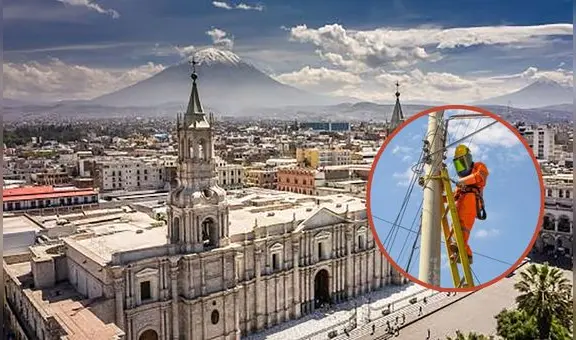 Corte de luz en Arequipa del 26 al 27 de febrero, según Seal: conoce horarios y zonas afectadas