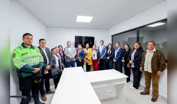 Corte de Sullana inaugura Cámara Gesell en Ayabaca