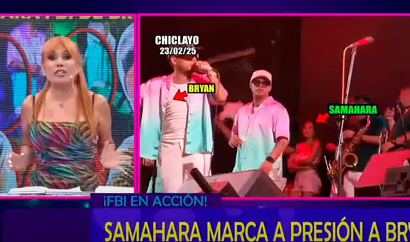 Magaly Medina llamó ‘soldado’ a Samahara Lobatón por vigilar a Bryan Torres: “Hace un papelón”