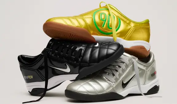 El regreso de las Nike Total 90 confirma la gran tendencia en zapatillas de fútbol para 2025