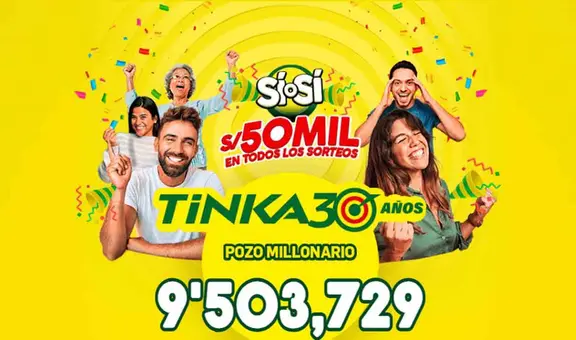 Resultados de La Tinka de este miércoles 26 de febrero: números ganadores, premios y el Pozo Millonario